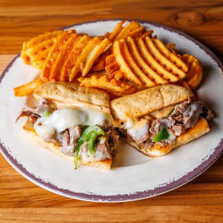 *PHILLY CHEESE STEAK